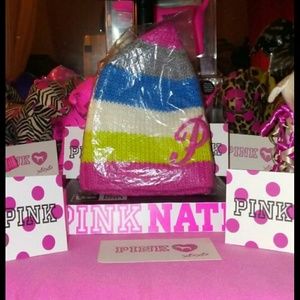 PINK VS RARE WOOL HAT